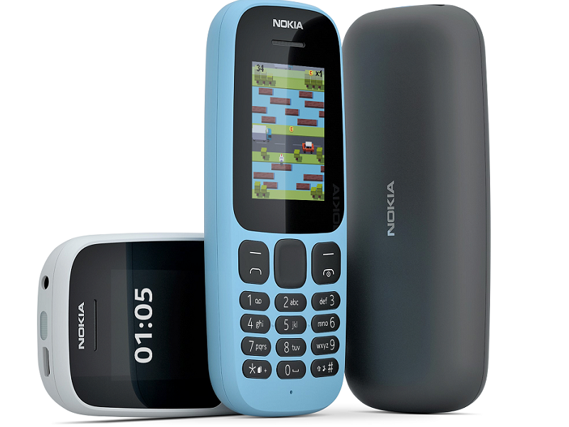 Nuevo NOKIA 105-Negro-Desbloqueado Teléfono-garantía de Reino Unido-SIM Libre 