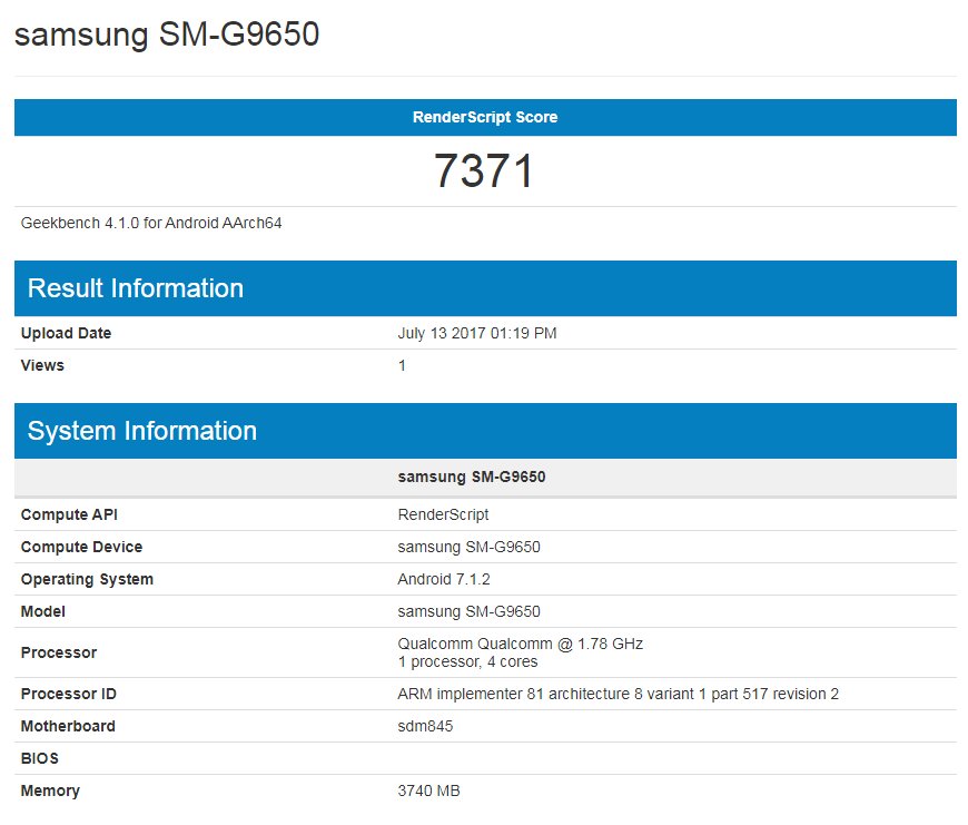 Samsung SM-G9650