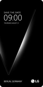 Save the date LG V30