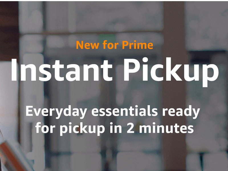 Amazon Instant Pickup destacada