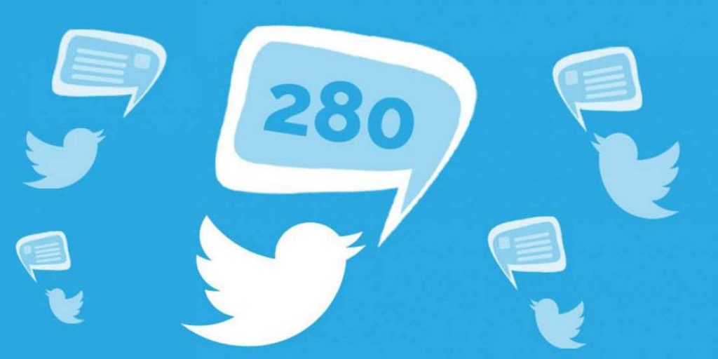 280 caracteres en Twitter