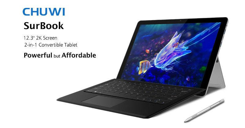 Chuwi SurBook es la "competencia china" del modelo de Microsoft Chuwi SurBook