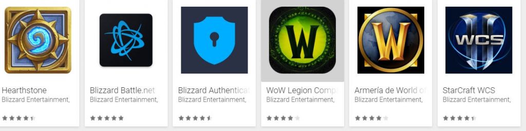 apps de Blizzard