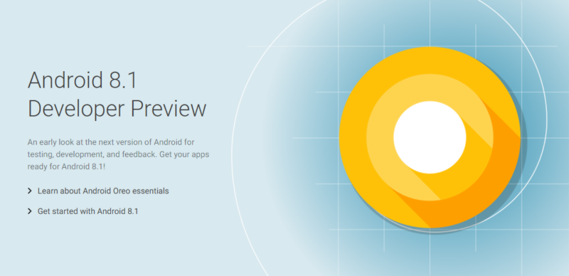 Android 8.1 Oreo