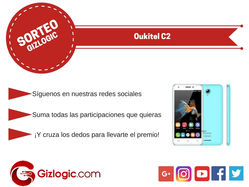 Sorteo Oukitel C2