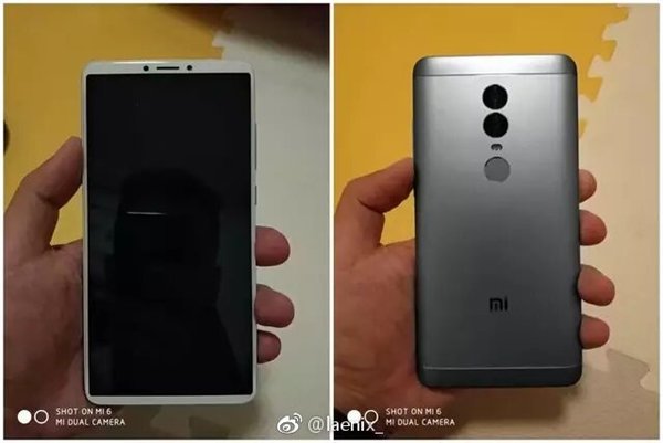 Así luciría el futuro Xiaomi Redmi Note 5 Xiaomi Redmi Note 5