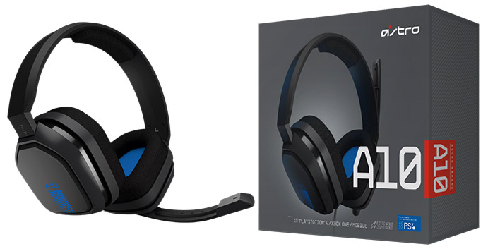 garaje Venta ambulante Reproducir Astro A10, auriculares gaming compatibles con Xbox One, PS4 y PC