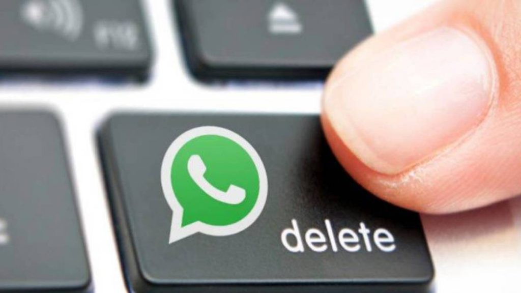 Borrar mensajes enviados en WhatsApp 