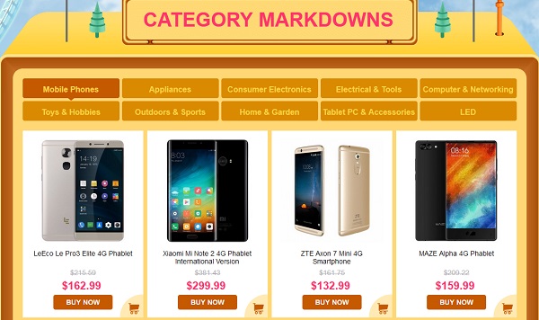 Cyber Monday de Gearbest