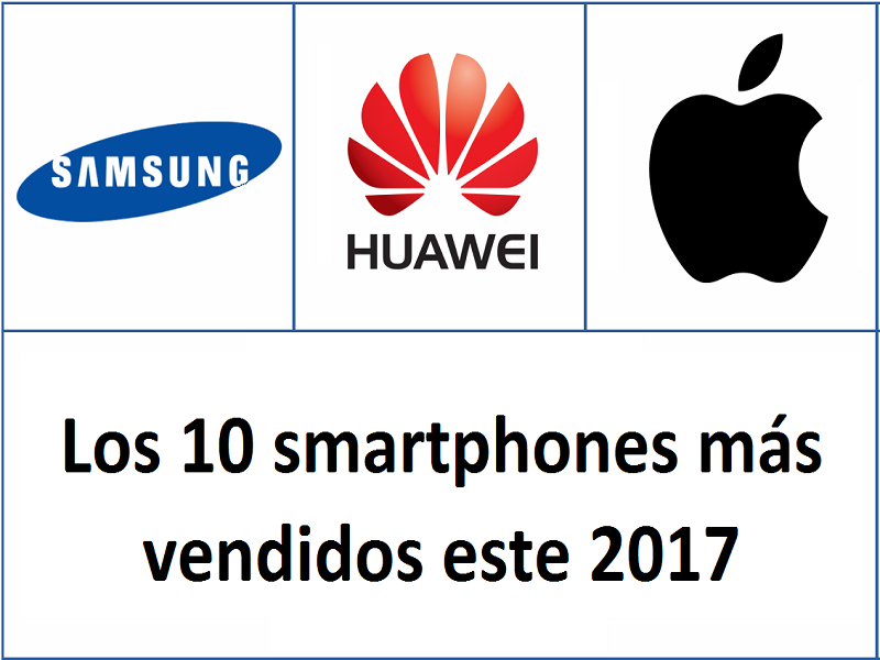 Los 10 smartphones más vendidos