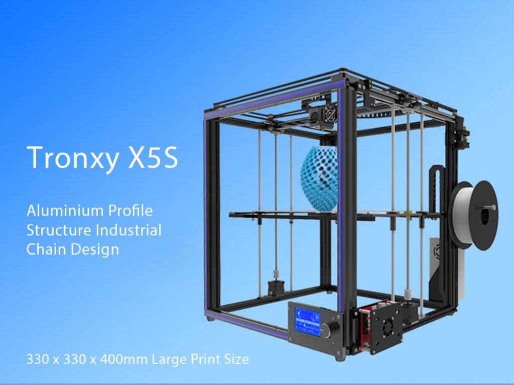 Tronxy X5S, aspecto