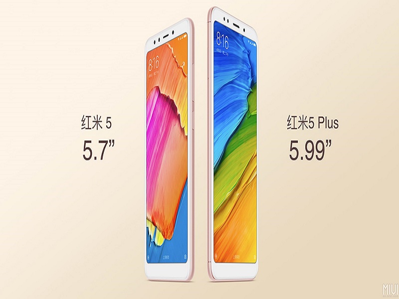 Xiaomi Redmi 5 y Xiaomi Redmi 5 Plus