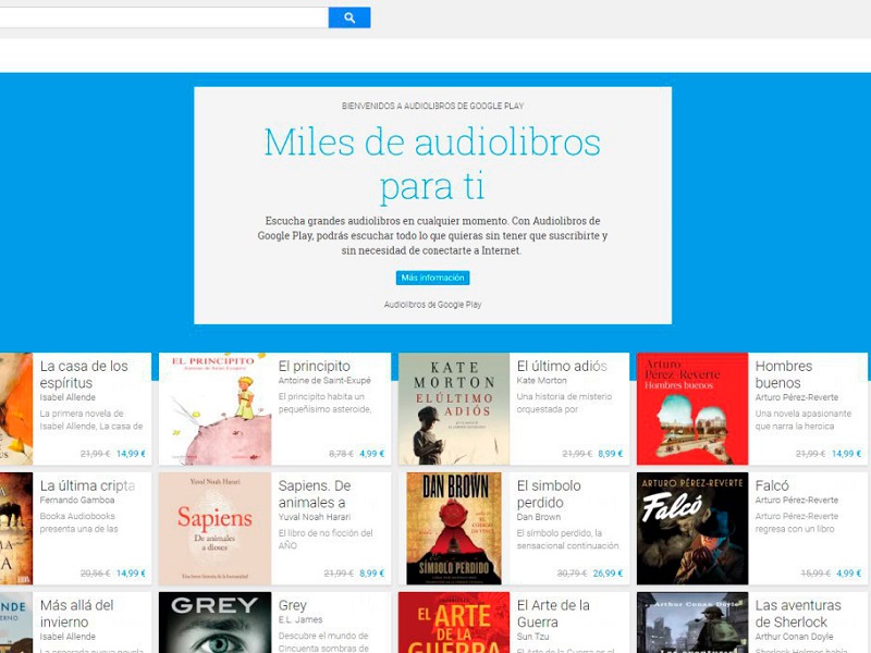 Audiolibros Google Play
