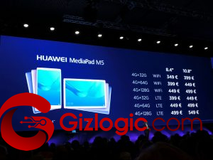 Huawei MediaPad M5, modelos