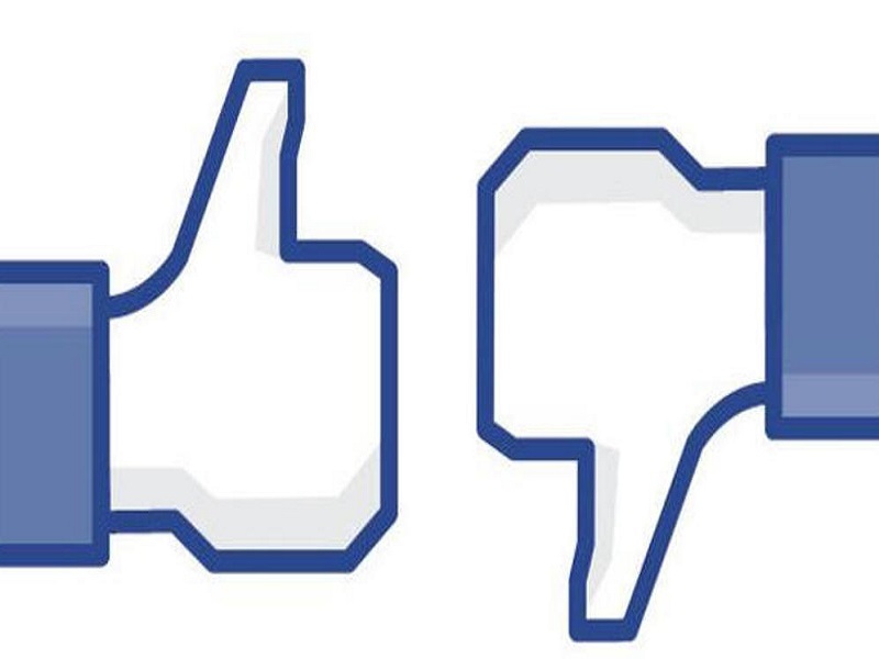 No me gusta de Facebook