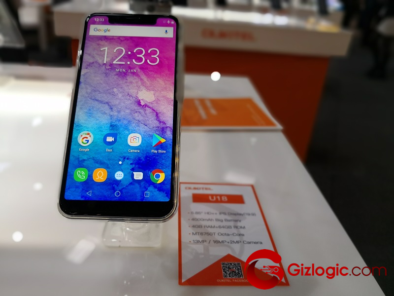 Oukitel U18