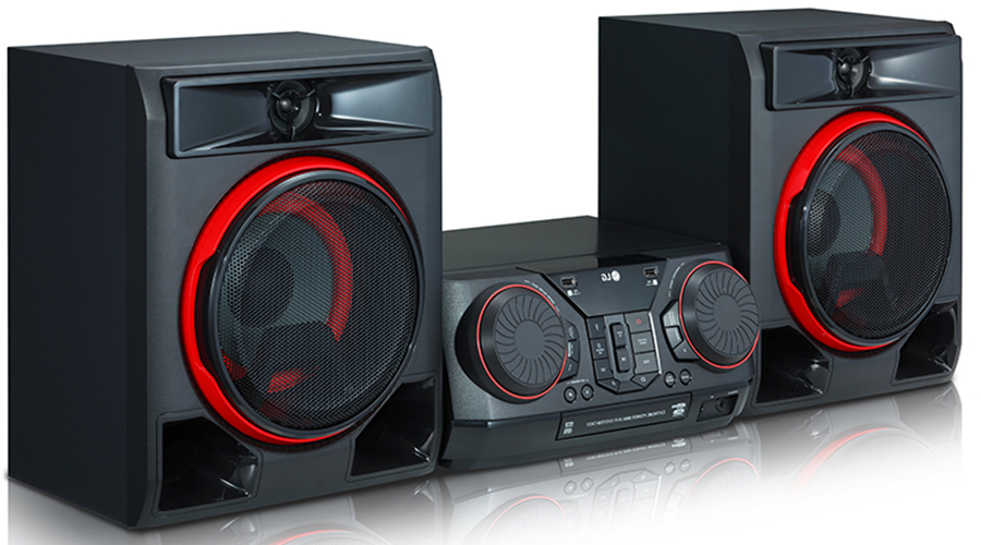 LG CK56 MICROCADENA CON 700W DE POTENCIA, BLUETOOTH Y FUNCIONES DJ