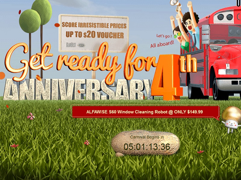 4º Aniversario de Gearbest