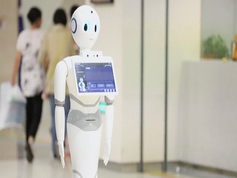 El hotel Viscoso Aprendiz Doctor Asistente AI, un robot que ya trata con pacientes