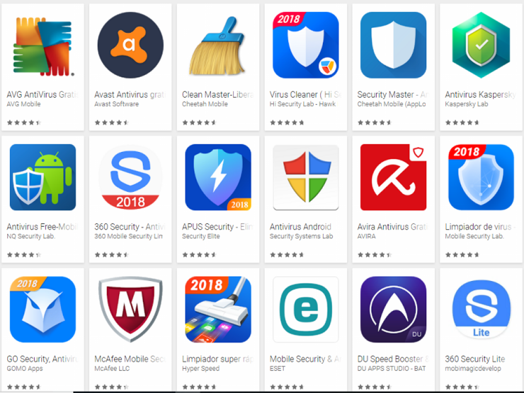 Antivirus gratis para Android