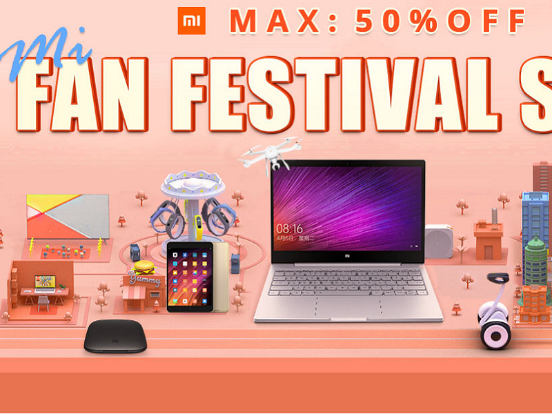 Mi Fan Festival Sale de Gearbest