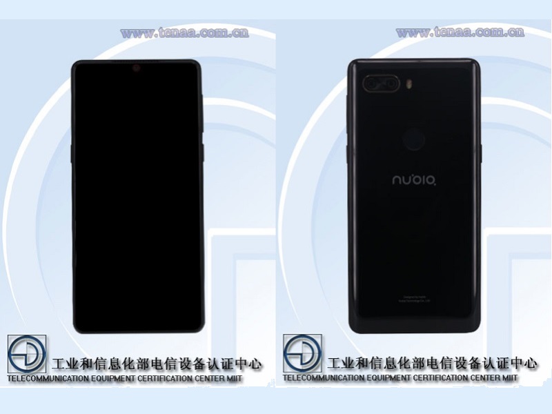 Nubia Z18 TENAAN