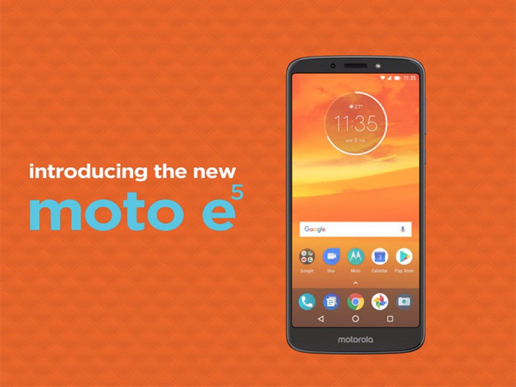 Nuevos Moto E5 - E5 Play - E5 Plus