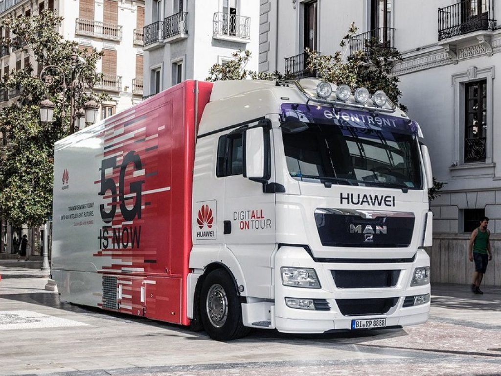 camión 5g de huawei