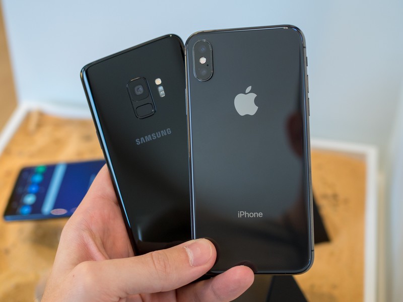 Apple y Samsung, se reaviva el juicio por infracción de patentes del iPhone - Galaxy S9 Vs iPhone X