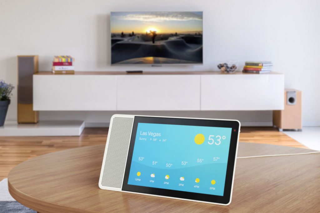 Esta pantalla inteligente de Lenovo con Google Assistant será uno de los primeros dispositivos con Android Things 1.0
