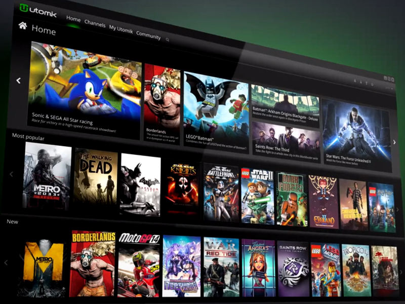 Utomik, el servicio de streaming para gamers