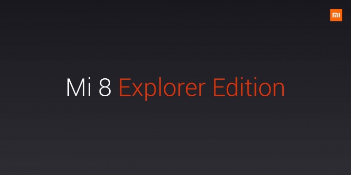 Xiaomi Mi 8 Explorer edition