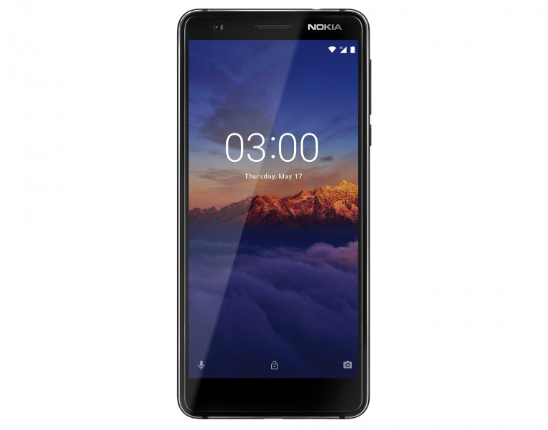 nokia 3.1 - parte frontal
