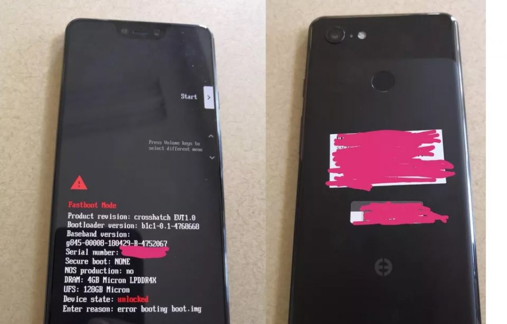Google Pixel 3 XL