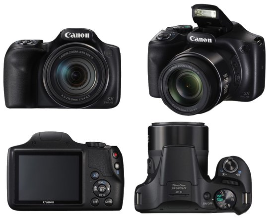 canon sx540hs specs