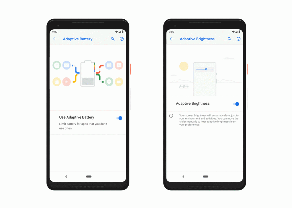 Android 9 Pie - batería adaptativa