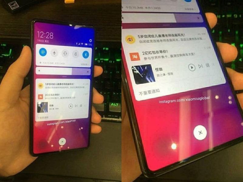 El Xiaomi Mi MIX 3 contaría con sensor de huellas en pantalla y se lanzará el 15 de septiembre