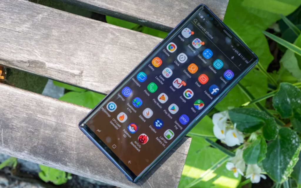 Samsung Galaxy Note 9 Pantalla