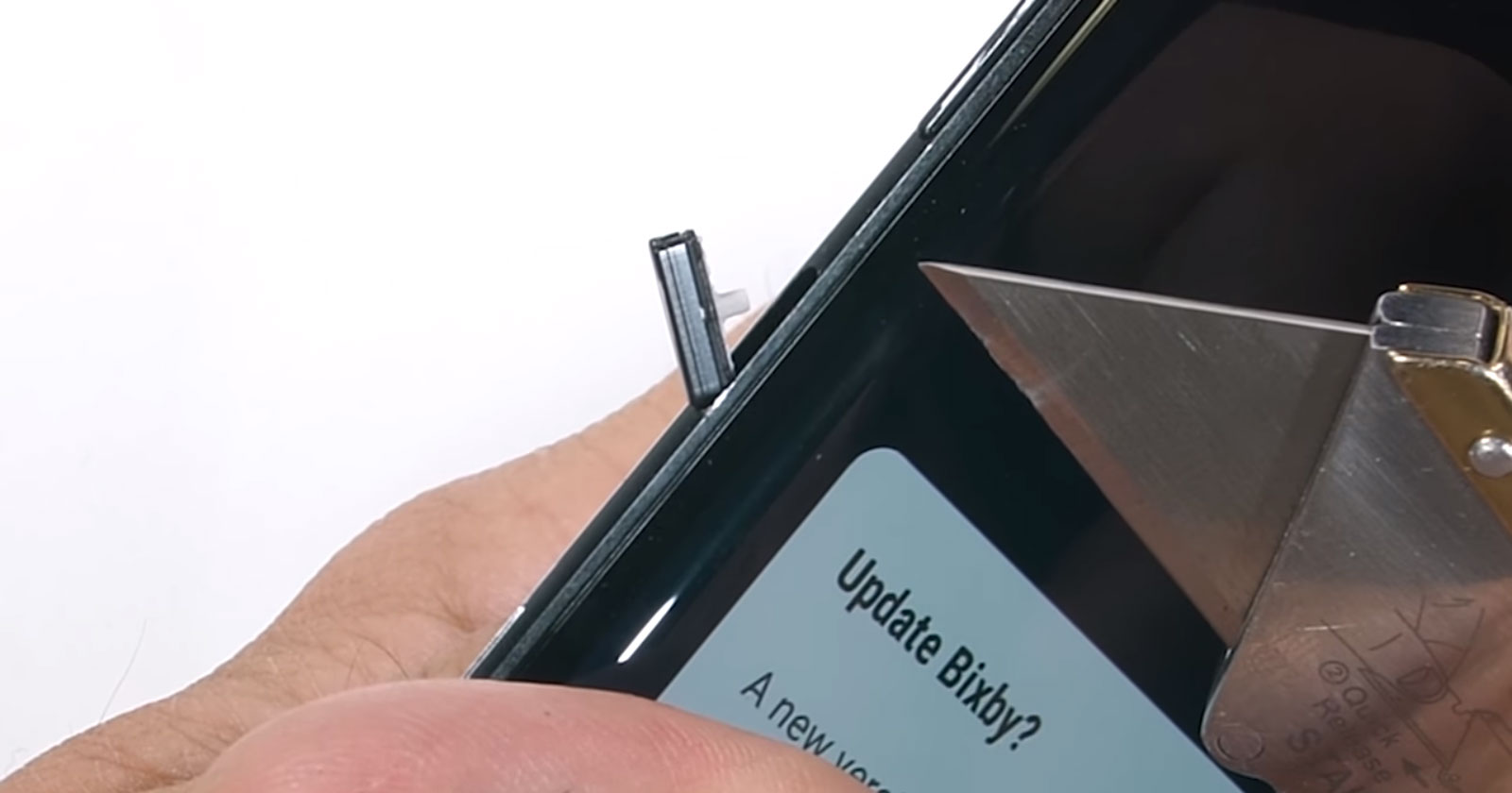 Samsung Galaxy Note 9 - Pruebas de durabilidad por JerryRigEverything 3
