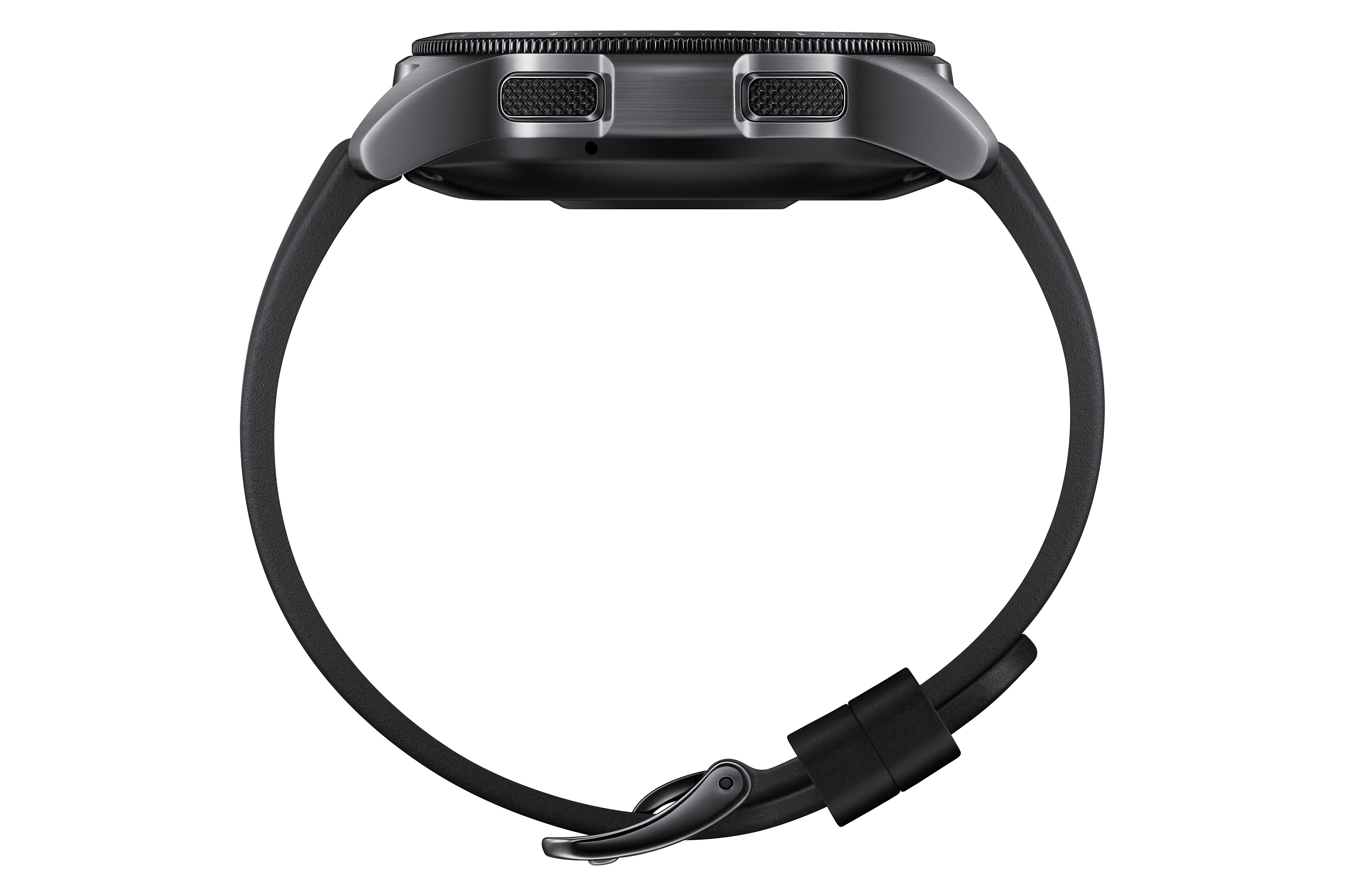 Samsung Galaxy Watch Negro Perspectiva de Medianoche Lateral