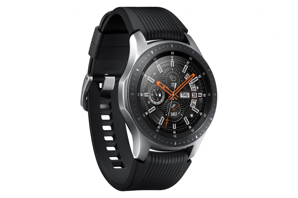 Samsung Galaxy Watch Perspectiva Plateado