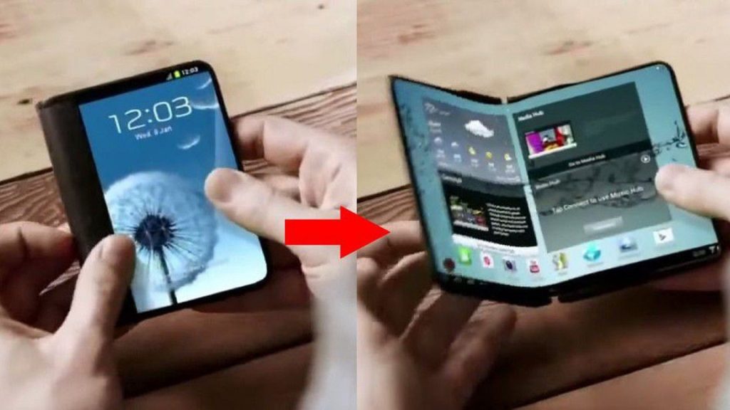 Smartphone Samsung Plegable