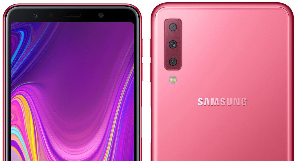 Galaxy A7 2018 - cámaras