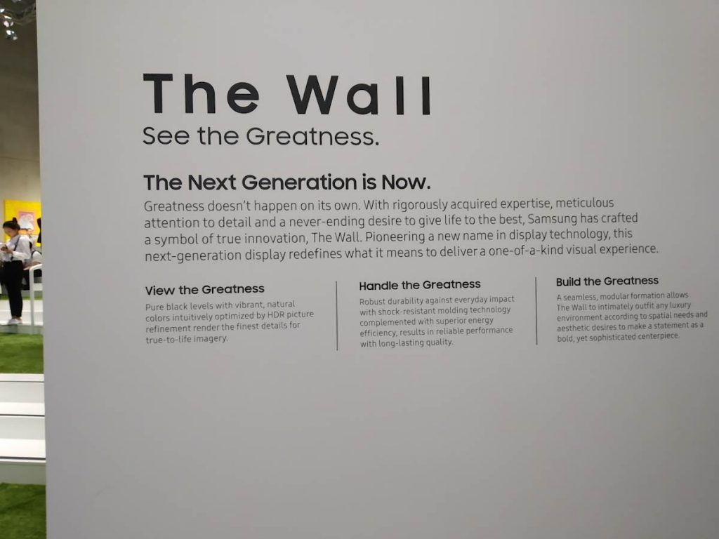 Explorando el CityCube durante el stand de Samsung en el IFA 2018  - The Wall