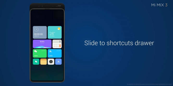 Xiaomi Mi MIX 3 - personalización apps
