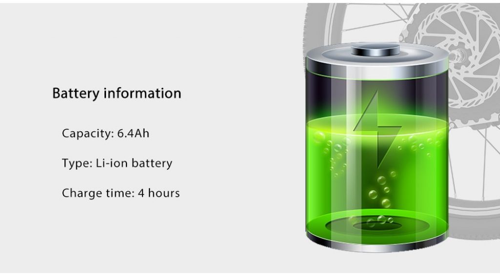 YUNZHILUN 24V - X iMortor 2.0 700C, batería