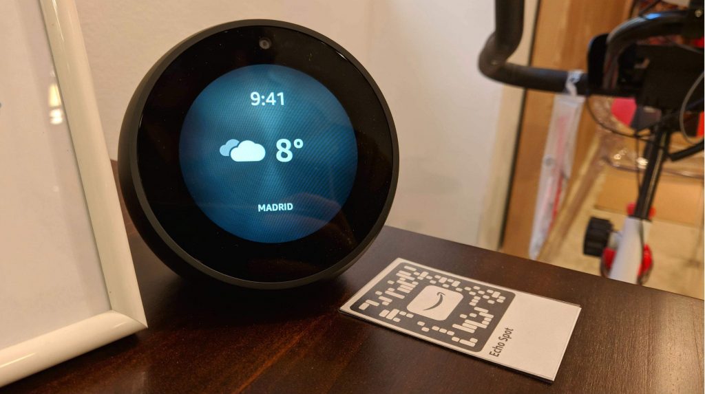 Casa Amazon - Echo Spot
