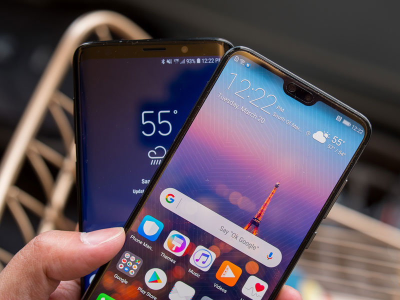 Envíos de smartphones del tercer trimestre del 2018 Samsung sigue a la cabeza