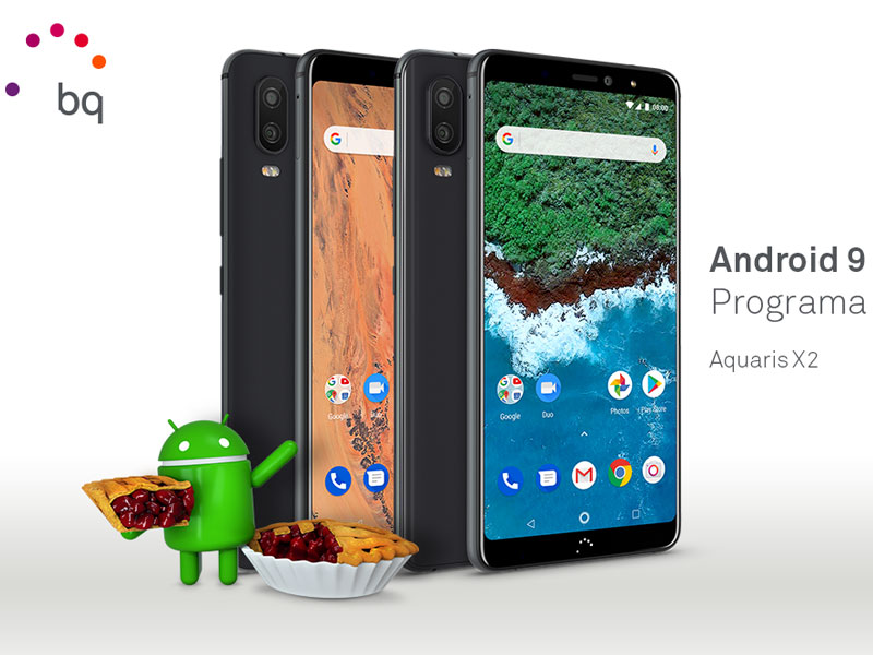 Comienza la Beta de Android 9 Pie para el BQ Aquaris X2 y X2 Pro