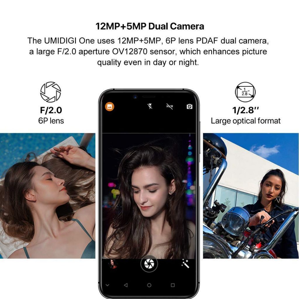 UMIDIGI One Pro, cámaras